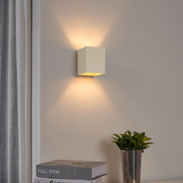Applique moderna beige G9 quadrata - Sola