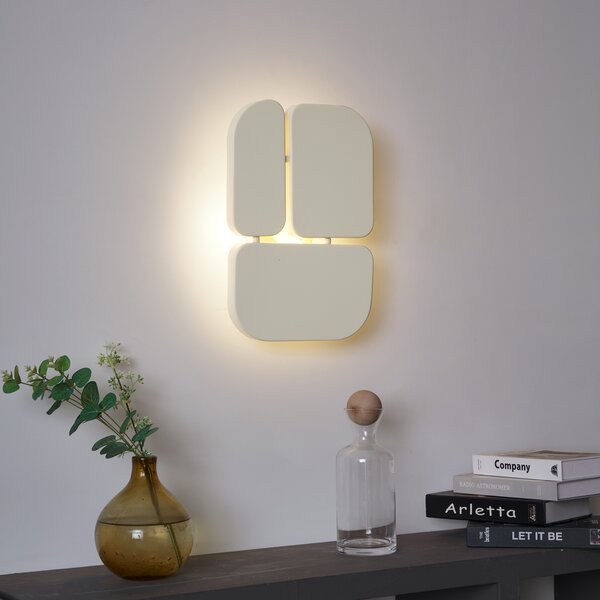 Lampada da parete di design beige a 3 luci - Planes