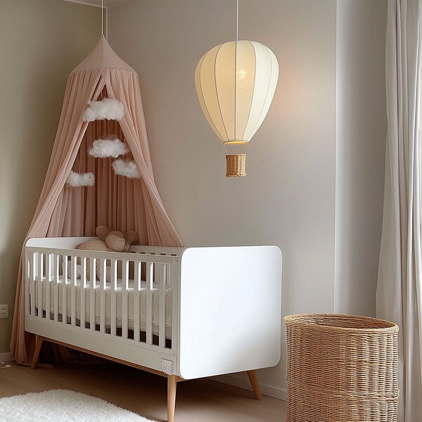 Lampada a sospensione per bambini Beige Mongolfiera - Air Balloon