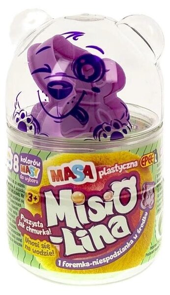 Sensazionale massa di plastica EPEE Misiolina 60g con stampo creativo - crea creazioni uniche e sviluppa la tua immaginazione! Ideale per il gioco di bambini e adulti