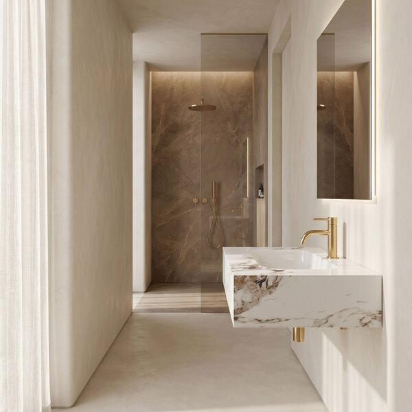 Lavabo sospeso REA Aresa Cold Jade 60
