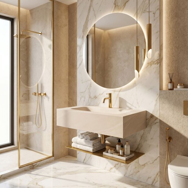 Lavabo sospeso REA Apollo Gran Cloud Sky 70