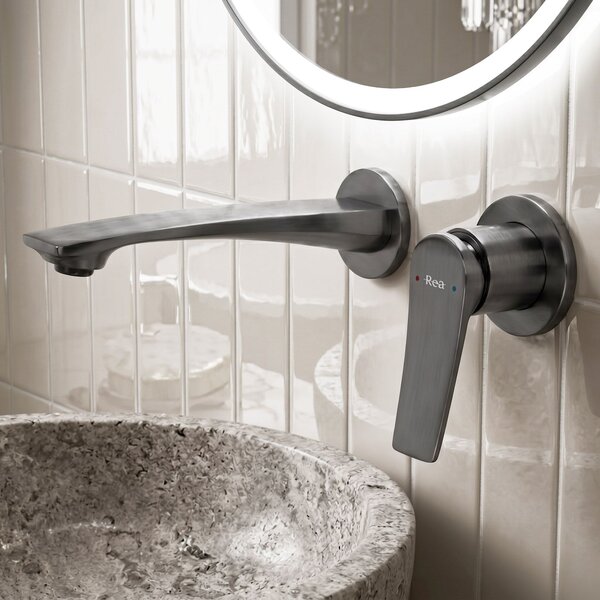 Miscelatore lavabo da incasso REA VISION Titan + BOX