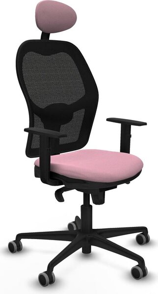 Sedia da ufficio con poggiatesta Jorquera Piqueras y Crespo 1D036G1 Rosa