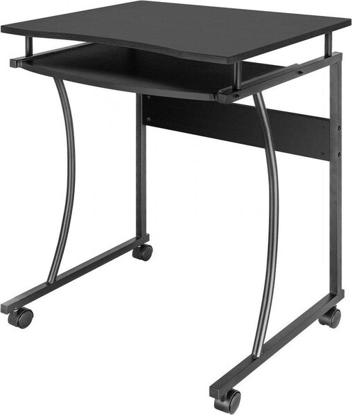 Scrivania mobile per computer con ripiano Techly 600x480