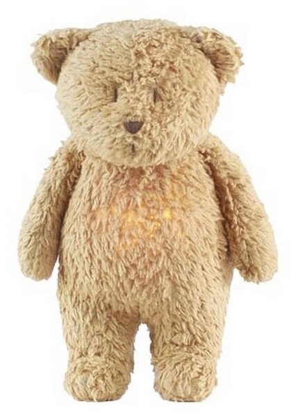 Moonie 8601MOO - Piccola lampada notturna per bambini orso beige