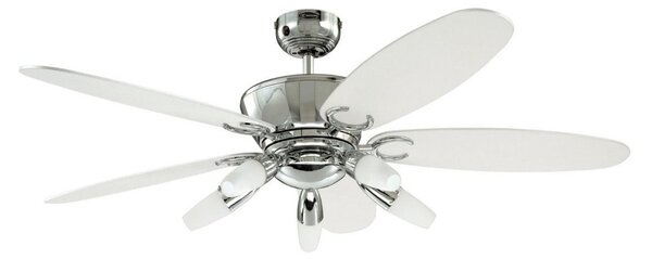 Ventilatore da soffitto con luce Arius con telecomando Westinghouse, Arius, Nero, Soggiorno, Metallo, Moderno