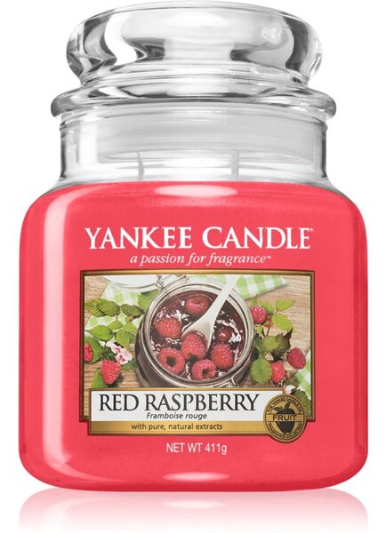 Yankee Candle Red Raspberry candela profumata 411 g