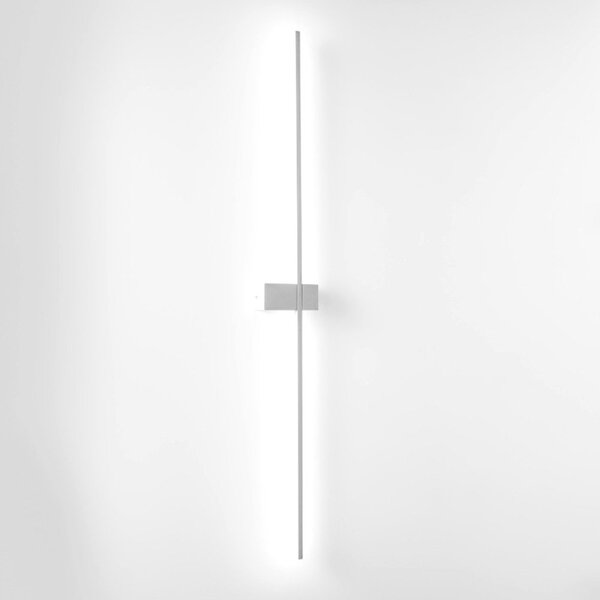 Applique moderno gea luce cynara ag fcyab2 led bianco alluminio silicone - Gea Luce