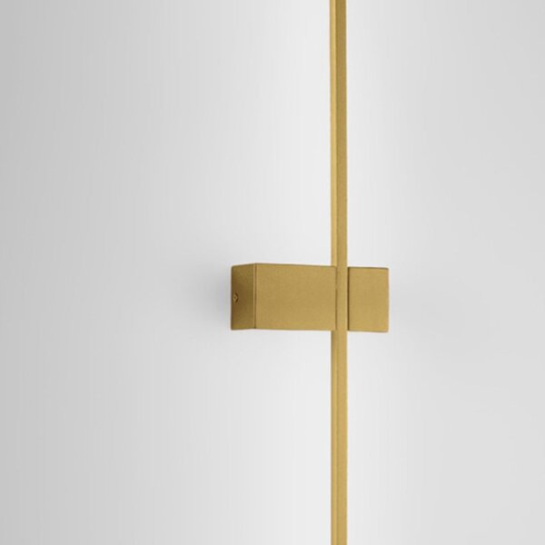 Applique classico gea luce cynara ag fcyao2 led oro alluminio silicone - Gea Luce
