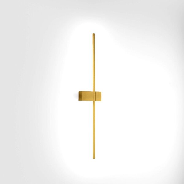 Applique classico gea luce cynara ap fcyao1 led oro alluminio silicone - Gea Luce