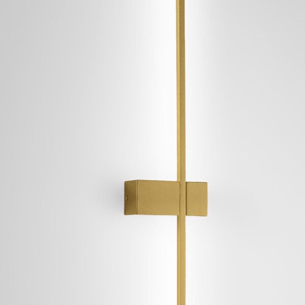 Applique classico gea luce cynara ap fcyao1 led oro alluminio silicone - Gea Luce