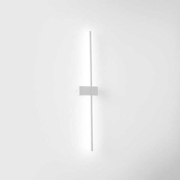 Applique moderno gea luce cynara ap fcyab1 led bianco alluminio silicone - Gea Luce