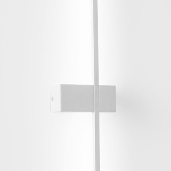Applique moderno gea luce cynara ap fcyab1 led bianco alluminio silicone - Gea Luce