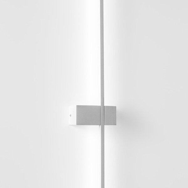 Applique moderno gea luce cynara ag fcyab2 led bianco alluminio silicone - Gea Luce