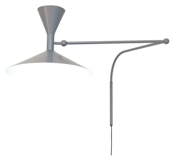 Applique da parete Nemo Lighting, Grigio, Soggiorno, Vintage