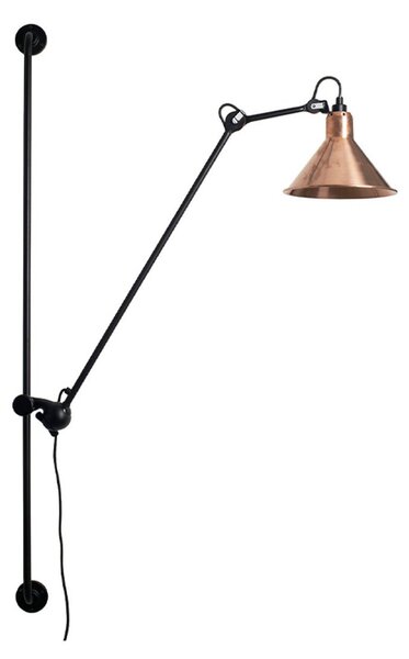 Applique da parete Lampe Gras, Nero, Soggiorno, Metallo, Industriale