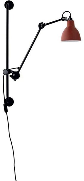 Applique da parete Lampe Gras, 201 Round, Nero, Soggiorno, Metallo, Industriale