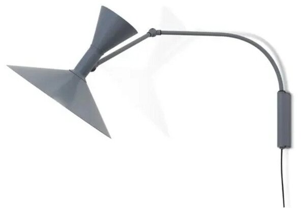 Applique da parete Nemo Lighting, Grigio, Soggiorno, Metallo, Vintage
