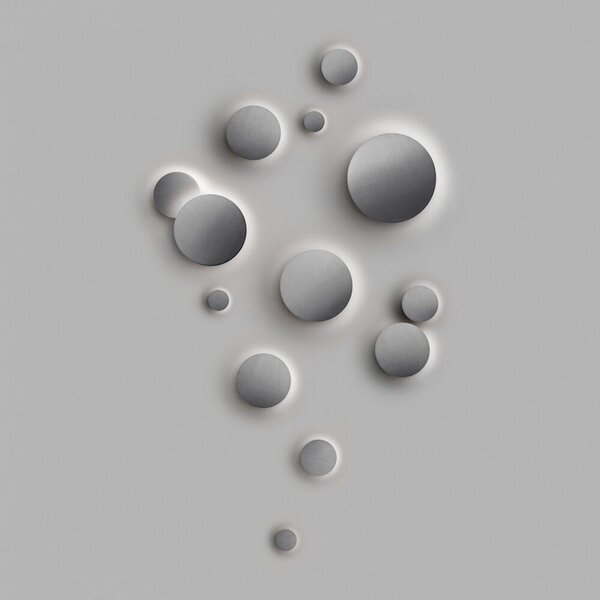 Applique da parete LIGHT-POINT, Metallizzato, Terrazza, Alluminio