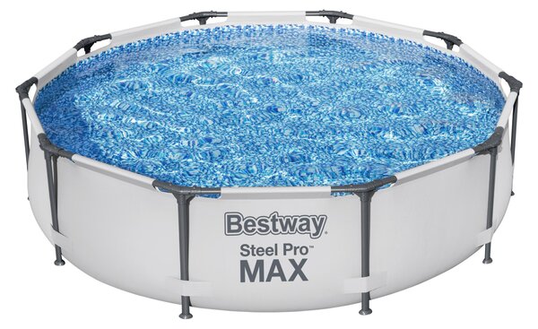 Piscina con struttura rotonda Steel Pro MAX 305x76 cm Bestway 56406