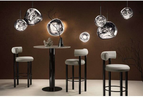 Applique da parete Tom Dixon, Metallizzato, Soggiorno, Plastica
