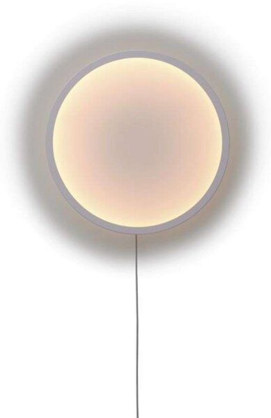 Applique da parete Muuto, dimmerabile, Grigio, Soggiorno, Alluminio