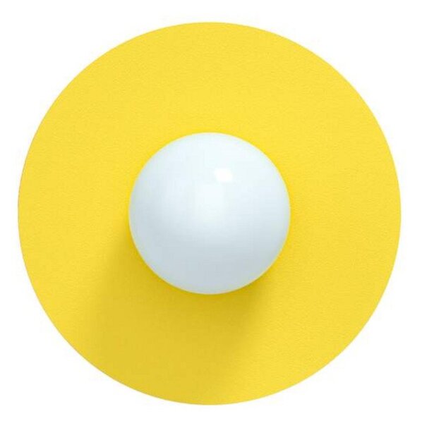 Applique da parete Swedish Ninja, Giallo, Soggiorno, Metallo