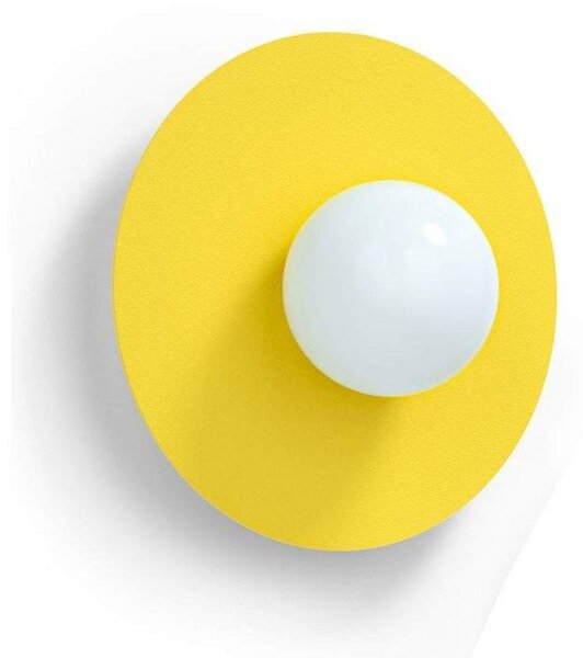 Applique da parete Swedish Ninja, Giallo, Soggiorno, Metallo