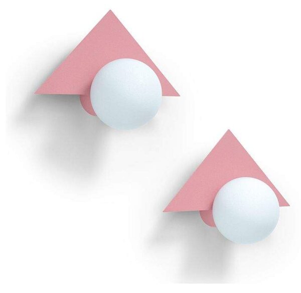 Applique da parete Swedish Ninja, Rosa / Rosé, Soggiorno, Metallo