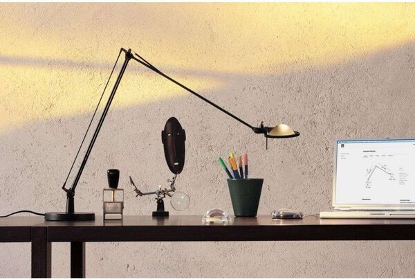 Lampade da tavolo Luceplan, Nero, Studio / Ufficio, Alluminio