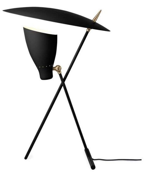 Lampade da tavolo Warm Nordic, Silhouette, Nero, Soggiorno, Metallo, Design