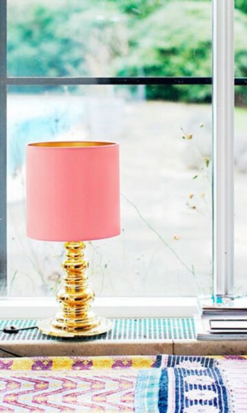 Lampade da tavolo DESIGN BY US, Dorato / Ottone, Soggiorno, Metallo