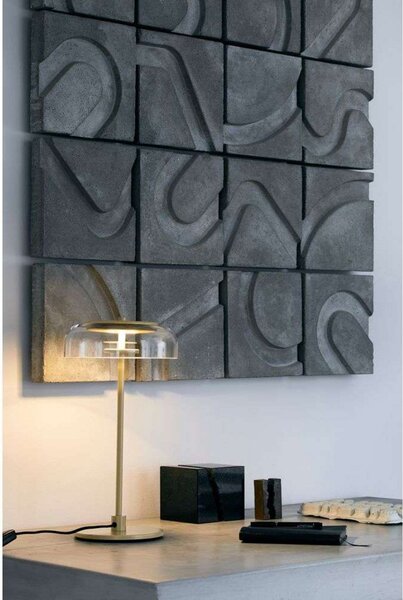 Lampade da tavolo Nuura Aps, Blossi, dimmerabile, Dorato / Ottone, Soggiorno, Metallo, Scandinavo