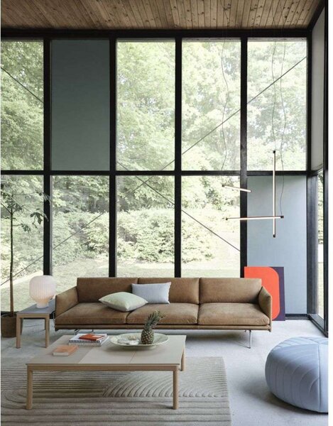 Lampade da tavolo Muuto, Bianco, Soggiorno, Tessuto / Tessile