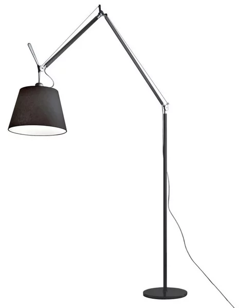 Lampada da terra Artemide, dimmerabile, Nero, Soggiorno, Alluminio