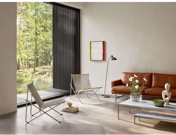Lampada da terra FRITZ HANSEN, Rosso, Soggiorno, Metallo