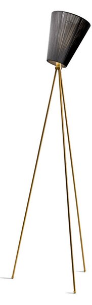 Lampada da terra Northern, Dorato / Ottone, Soggiorno, Metallo
