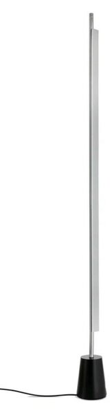 Lampada da terra Luceplan, dimmerabile, Metallizzato, Soggiorno, Alluminio