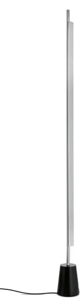 Lampada da terra Luceplan, dimmerabile, Metallizzato, Soggiorno, Alluminio