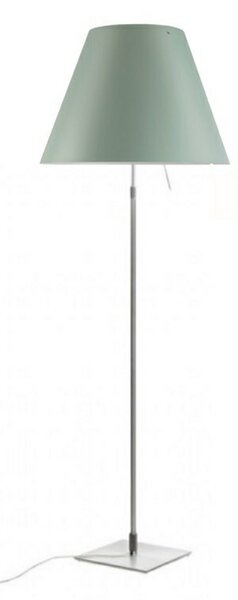 Lampada da terra Luceplan, Verde, Soggiorno, Alluminio