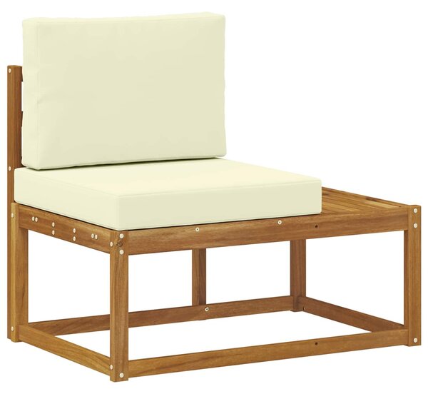 Divano da Esterno con cuscino Naturale 91 x 63 x 73 cm