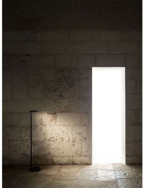 Lampada da terra FLOS, dimmerabile, Marrone / Ruggine, Soggiorno, Alluminio