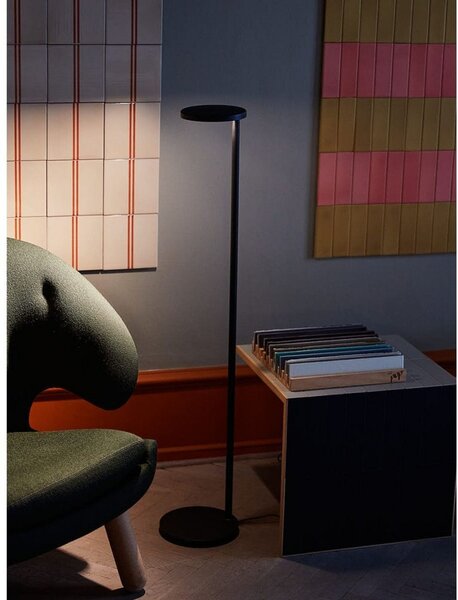 Lampada da terra FLOS, dimmerabile, Grigio, Soggiorno, Alluminio