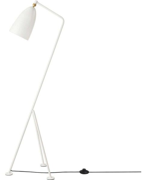 Lampada da terra GUBI, Bianco, Soggiorno, Metallo