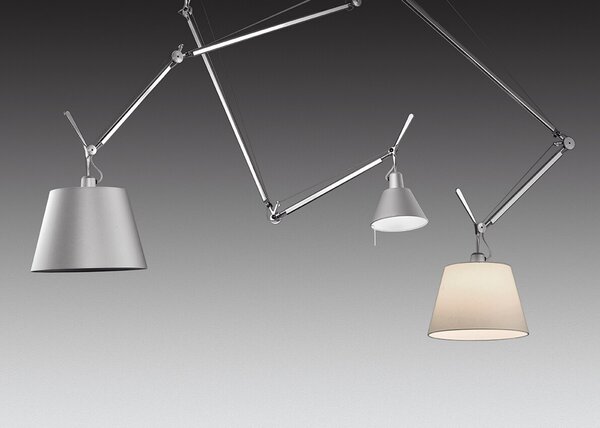 Lampada a sospensione Artemide, Grigio, Soggiorno, Alluminio