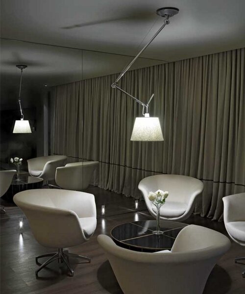 Lampada a sospensione Artemide, Metallizzato, Soggiorno, Alluminio