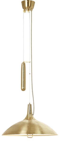 Lampada a sospensione GUBI, Dorato / Ottone, Soggiorno, Ottone