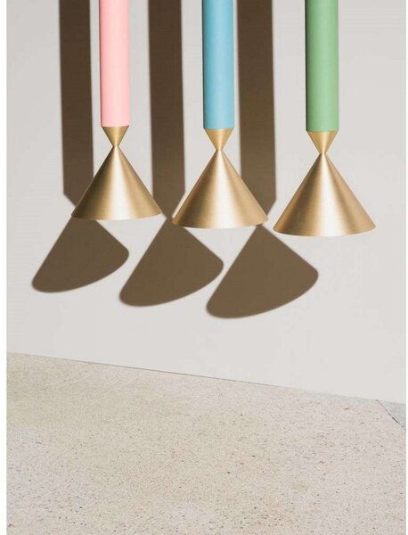 Lampada a sospensione Pholc, Rosa / Rosé, Soggiorno, Plastica