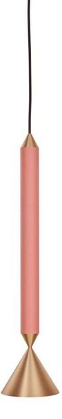 Lampada a sospensione Pholc, Rosa / Rosé, Soggiorno, Plastica